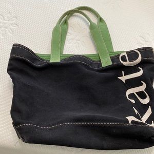 Kate Spade Canvas tote